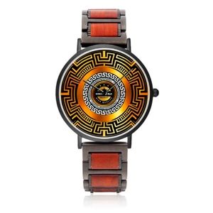 kokorepublic 738. New wooden Strap Quartz Watch
